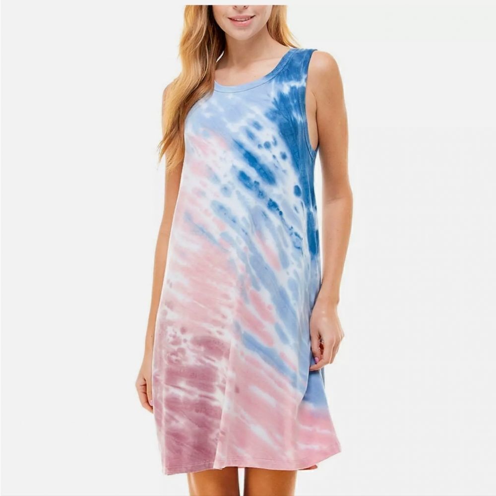 Thread & Supply Tye Dye Tshirt Dress Size M - Picture 2 of 7
